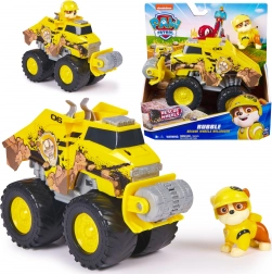 Paw Patrol Rubble camion-monstre de chantier avec figurine