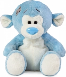 Singe en peluche Jester avec nez bleu