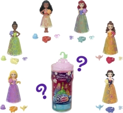 Disney Princesses Color Reveal poupée royale petite avec accessoires floraux