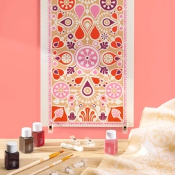 Peinture sur soie – kit créatif DJECO Atelier