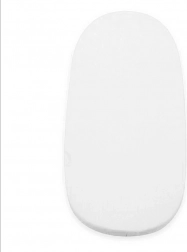 Drap housse en éponge imperméable pour poussette avec élastique NEW BABY 35 × 75 cm blanc