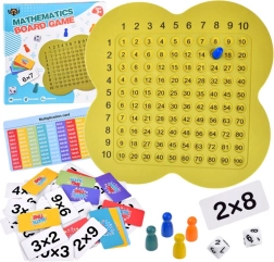 Jeu mathématique éducatif avec table de multiplication