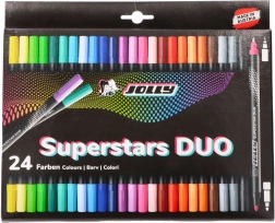 Feutres double pointe Next Gen, 24 couleurs