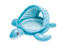 Piscine pour enfants gonflable avec auvent Baie de la Tortue
