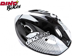 Casque de cyclisme pour enfants Dino Bikes noir