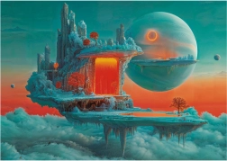 Educa Puzzle Planète de feu et de glace 500 pièces