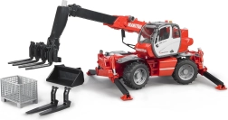 Bruder chariot télescopique MANITOU MRT 2150 avec accessoires 1:16