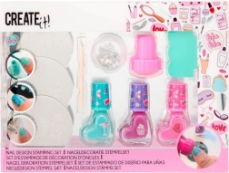 Kit de stamping pour ongles avec plaques