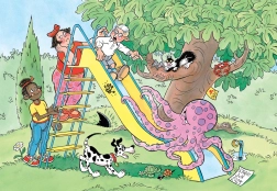 Puzzle JUMBO Toboggan glissant pour enfants - 150 pièces