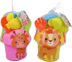 Ensemble de sable avec petit animal 7 pcs