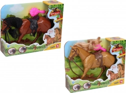 Cheval interactif avec sons et peigne 26 cm