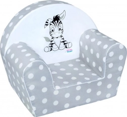 Fauteuil pour enfant New Baby Zebra, gris