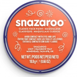 Snazaroo peinture visage orange 18 ml