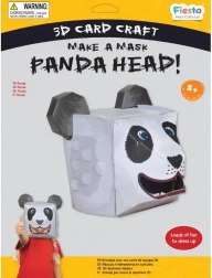 Fiesta Crafts Kit créatif masque 3D panda