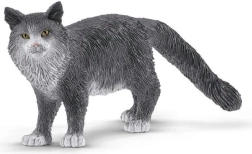 Schleich Farm World figurine chat Maine Coon