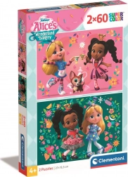 Clementoni Puzzle La boulangerie d’Alice au pays des merveilles 2x60 pièces