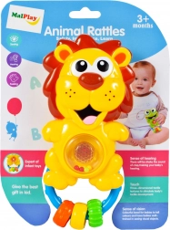 Hochet petit lion avec lumière et mélodies