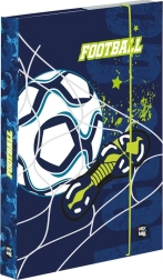 Boîte pour cahiers A4 avec motif de football