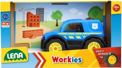 Voiture de police LENA Workies 12 cm