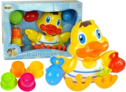 Canard de bain avec gobelets empilables