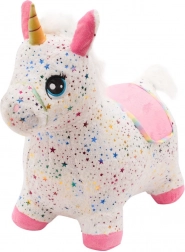 Licorne sauteur en peluche avec son PlayTo