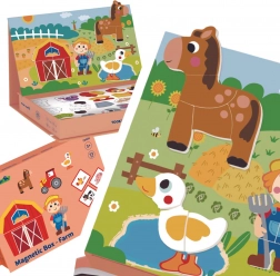 Tooky Toy Puzzle Magnétique Ferme