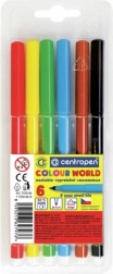 Centropen set de feutres 6 couleurs