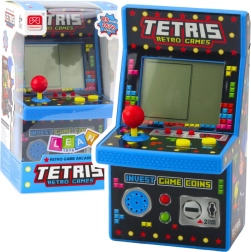 Mini borne de jeu Retro Tetris bleu