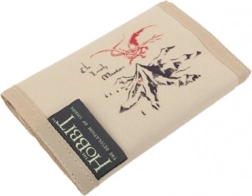portefeuille en tissu Hobbit avec motif de la Terre du Milieu