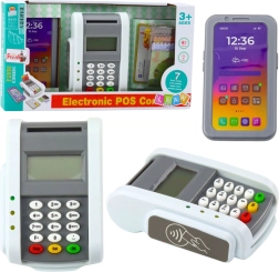 Terminal de paiement pour enfants avec téléphone et carte, avec lumières et sons