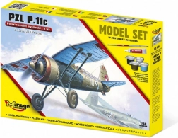 PZL P.11c chasseur 1:48 maquette en plastique