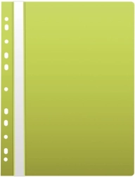Classeur rapide A4 vert clair avec bande euro-perforée