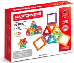 Jeu de construction magnétique Basic - 50 pièces