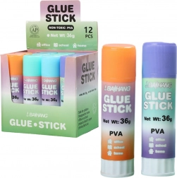 Colle en bâton 36 g couleurs pastel