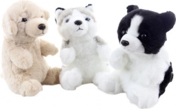 Chien en peluche 17 cm éco-responsable