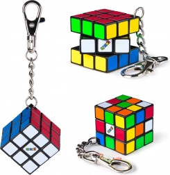 Porte-clés avec cube RUBIK'S 3x3 de Spin Master