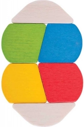 Twister en bois pour bébés Bigjigs