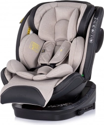 Siège auto enfant Chipolino Hypnotic i-Size 40–150 cm avec Isofix et base pivotante 360° – Tiramisu