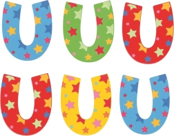 Bigjigs Toys Lettre en bois étoilée U