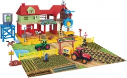 Set Ferme – ferme pour enfants avec tracteurs, bâtiment et animaux
