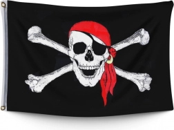 Drapeau Pirate 90x150 cm
