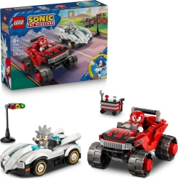 LEGO Sonic the Hedgehog – Voiture de Silver vs. monster truck de Knuckles