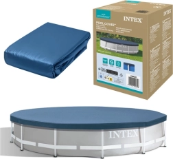 Bâche de couverture pour piscine à cadre Intex 366 cm