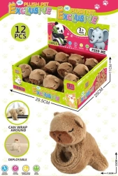Bracelet peluche capybara 11 × 7,5 cm