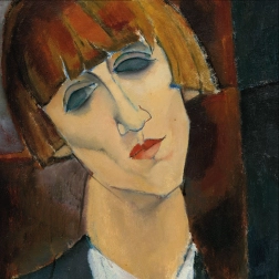 Curiosi puzzle carrés Q Art : Madame Kislingová, 66 pièces