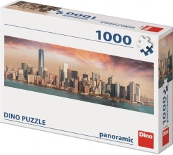 Puzzle Dino Manhattan au crépuscule 1000 pièces