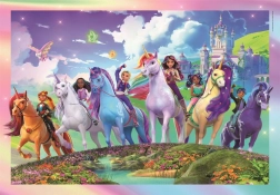 Puzzle Académie des Licornes 104 pièces CLEMENTONI