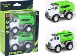 Voitures de nettoyage à inertie – lot de 2 pièces (10 cm)