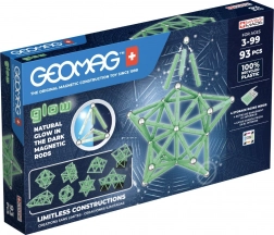 Geomag Glow jeu de construction magnétique 93 pièces