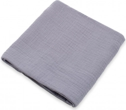 Couverture en mousseline pour enfants New Baby gris